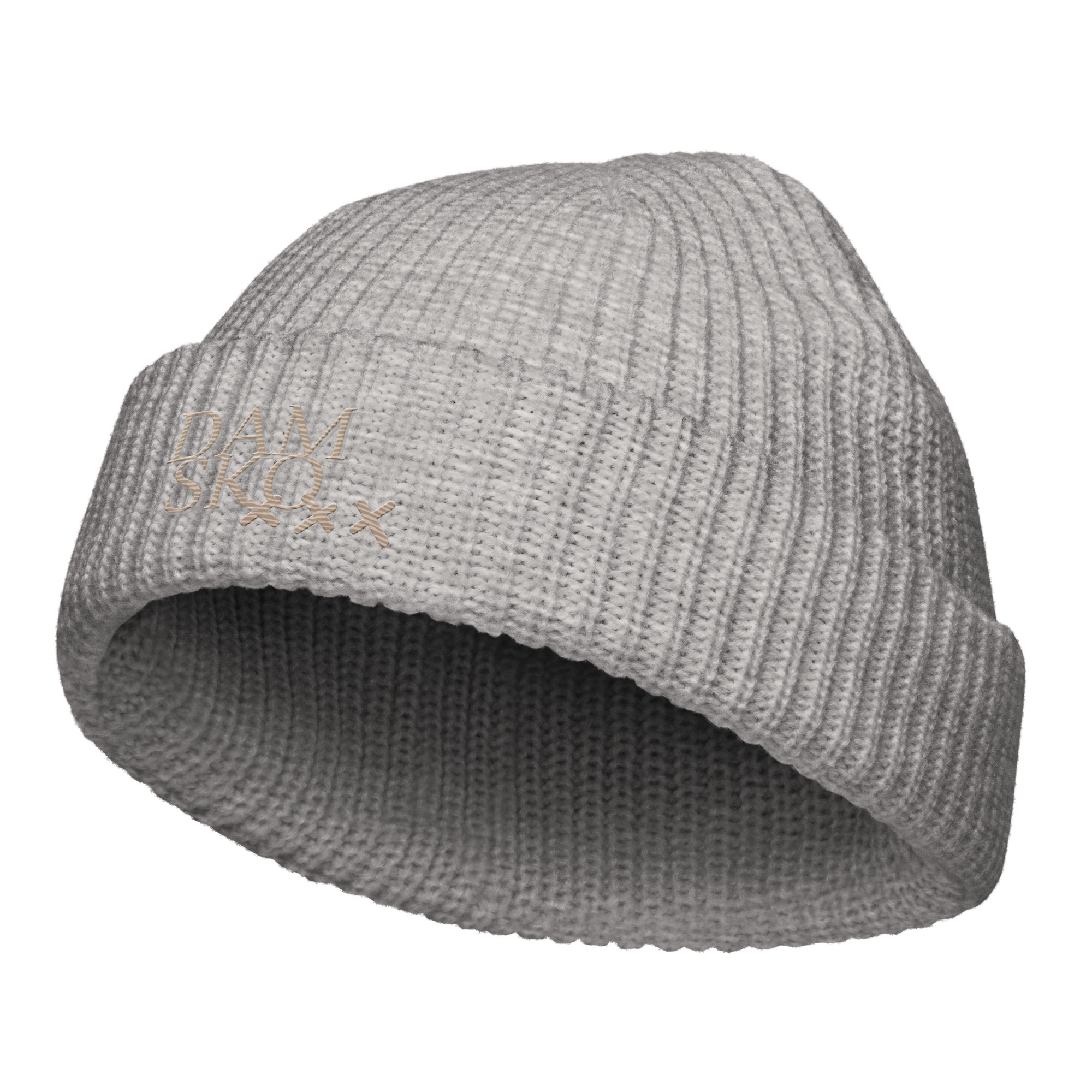 fisherman-beanie-athletic-heather-front-673d15190ec0f